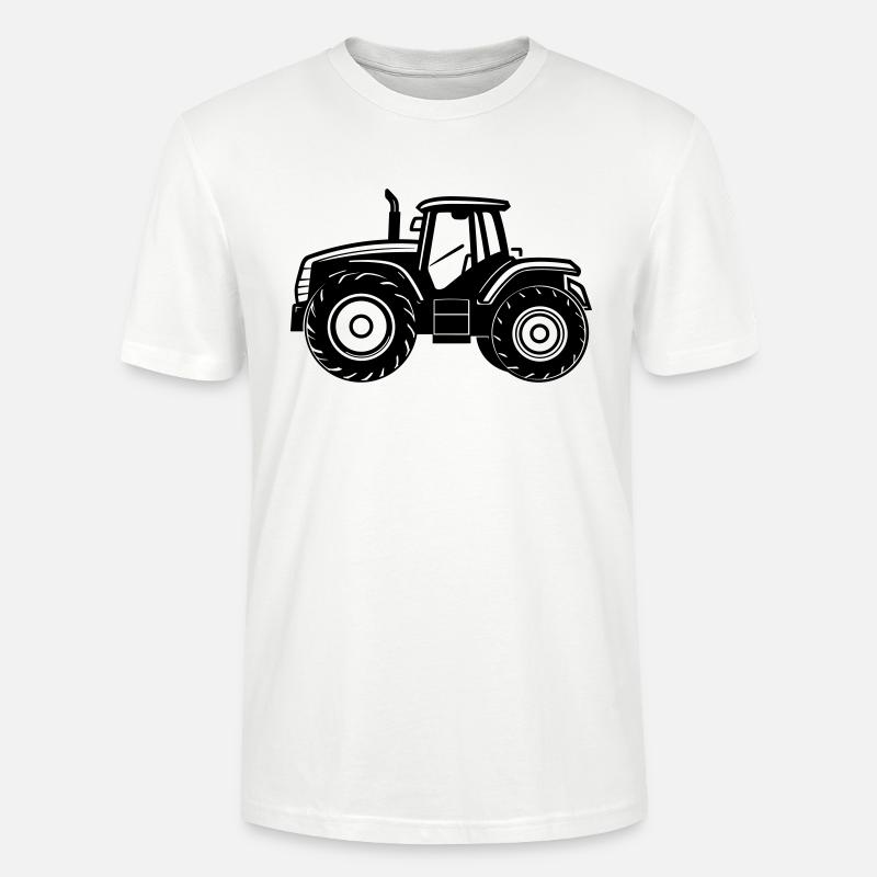 Traktor - Stanley/Stella Unisex Bio-T-Shirt CRAFTER - Weiß