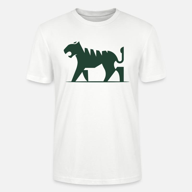 Pitbull Logo - Stanley/Stella Unisex Bio-T-Shirt CRAFTER - Weiß