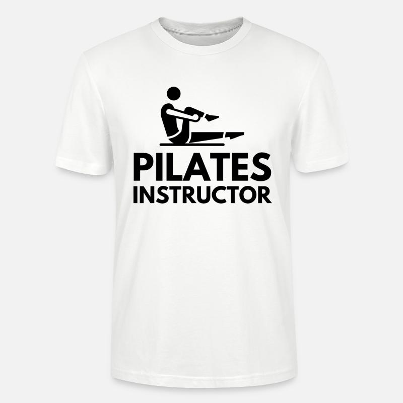 Pilates-Instruktorin - Stanley/Stella Unisex Bio-T-Shirt CRAFTER - Weiß