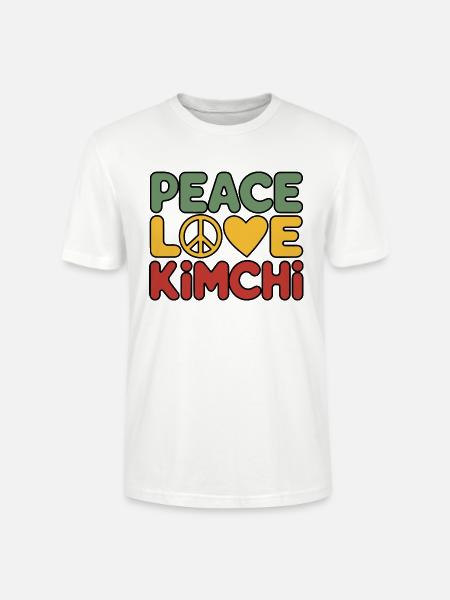 For all kimchi lovers - Stanley/Stella CRAFTER Unisex Organic T-Shirt - white