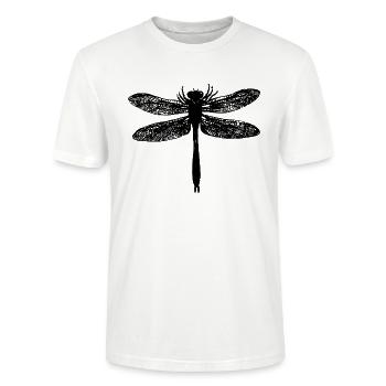 Libelle - Stanley/Stella Unisex Bio-T-Shirt CRAFTER - Weiß - Vorne - Alina (178cm) & Michal (187cm)