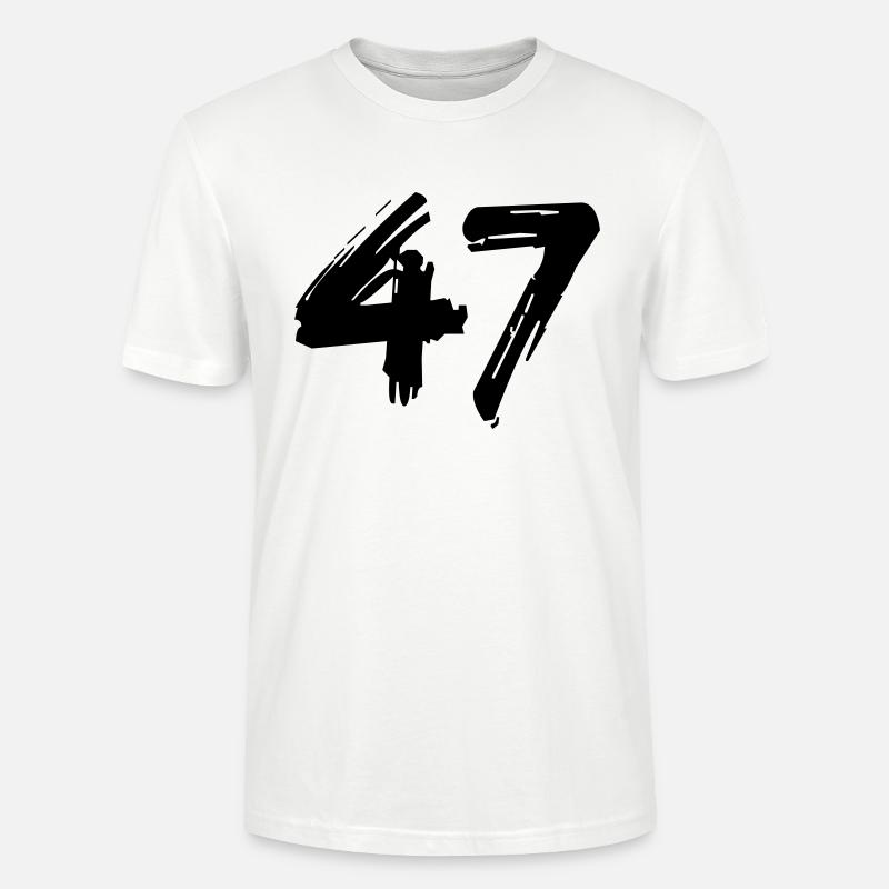 Brushed 47 - Stanley/Stella Unisex Bio-T-Shirt CRAFTER - Weiß