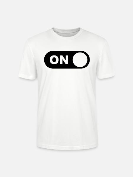 Mode On (Muster) - Stanley/Stella Unisex Bio-T-Shirt CRAFTER - Weiß