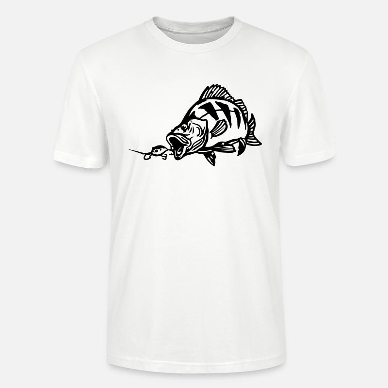 barsch_beisst - Stanley/Stella Unisex Bio-T-Shirt CRAFTER - Weiß