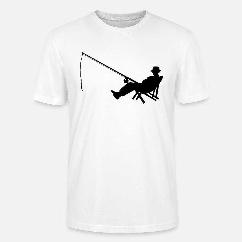 angler_01 - Stanley/Stella Unisex Bio-T-Shirt CRAFTER - Weiß