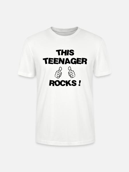 adolescent / enfant / ado / adolescente - T-shirt bio CRAFTER Stanley Stella Unisexe - blanc