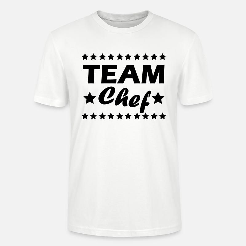 team_chef_01 - Stanley/Stella Unisex Bio-T-Shirt CRAFTER - Weiß