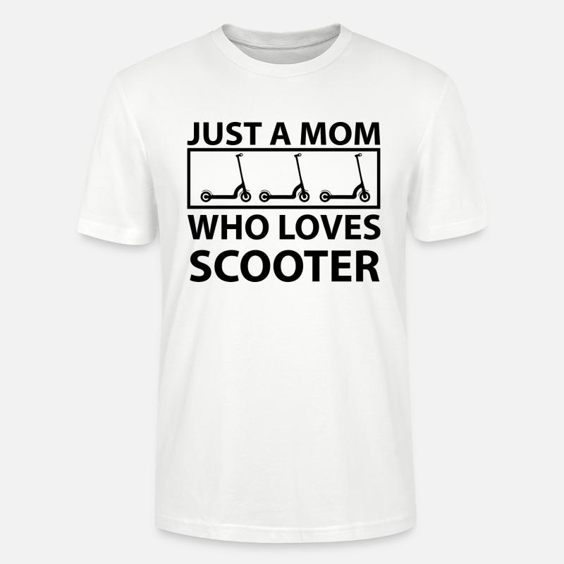 E-Scooter E-Roller Scooter - Stanley/Stella Unisex Bio-T-Shirt CRAFTER - Weiß