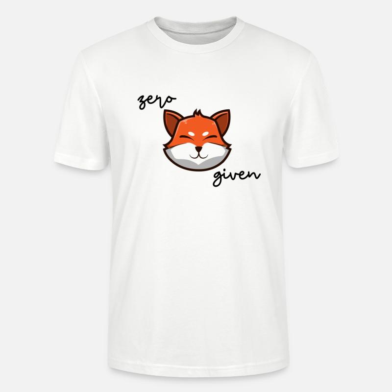 Zero Fox given - Stanley/Stella Unisex Bio-T-Shirt CRAFTER - Weiß