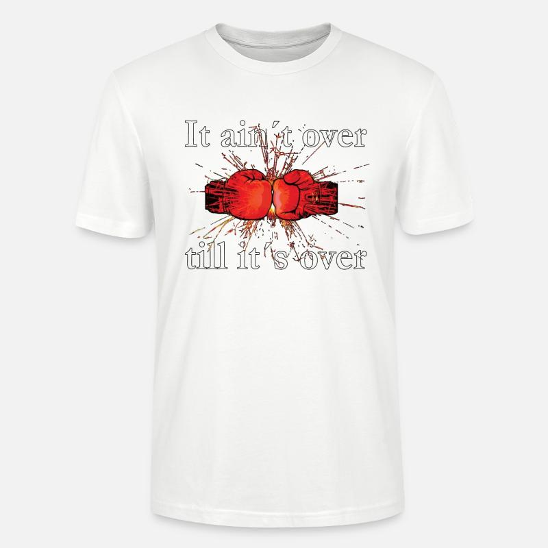 Boxhandschuhe, boxring, boxen, stil, deckung - Stanley/Stella Unisex Bio-T-Shirt CRAFTER - Weiß