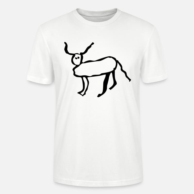 Coucou petite perruche - T-shirt bio CRAFTER Stanley Stella Unisexe - blanc