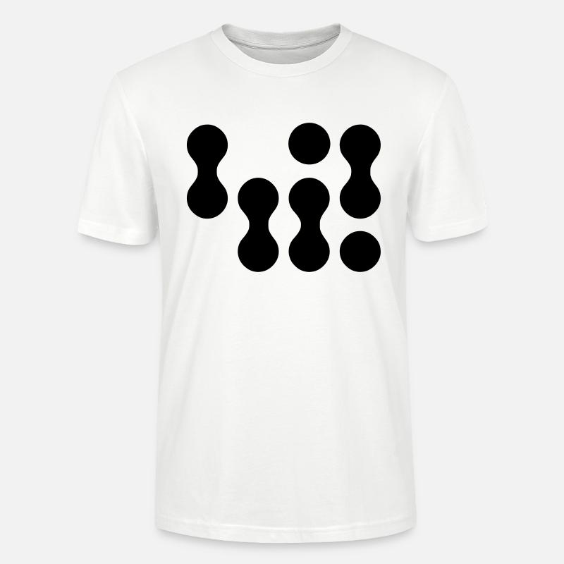 42 (weißer Text) EPS - Stanley/Stella Unisex Bio-T-Shirt CRAFTER - Weiß