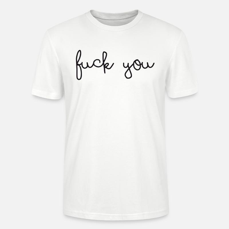 fickt euch - Stanley/Stella Unisex Bio-T-Shirt CRAFTER - Weiß