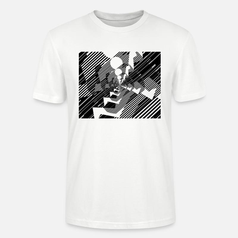 Cours Cours cours - T-shirt bio CRAFTER Stanley Stella Unisexe - blanc