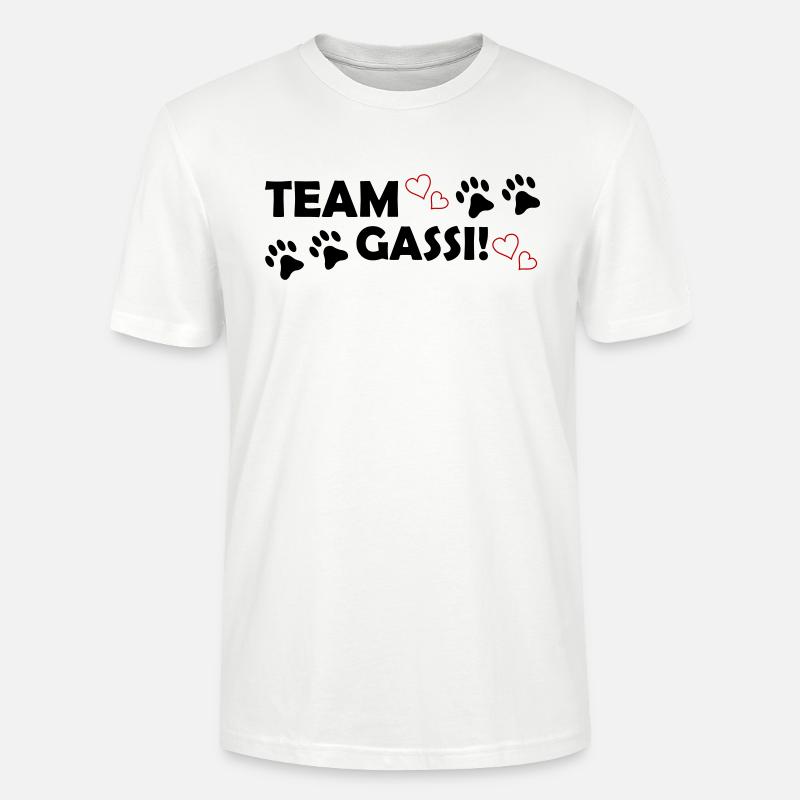 Team Gassi - Stanley/Stella Unisex Bio-T-Shirt CRAFTER - Weiß