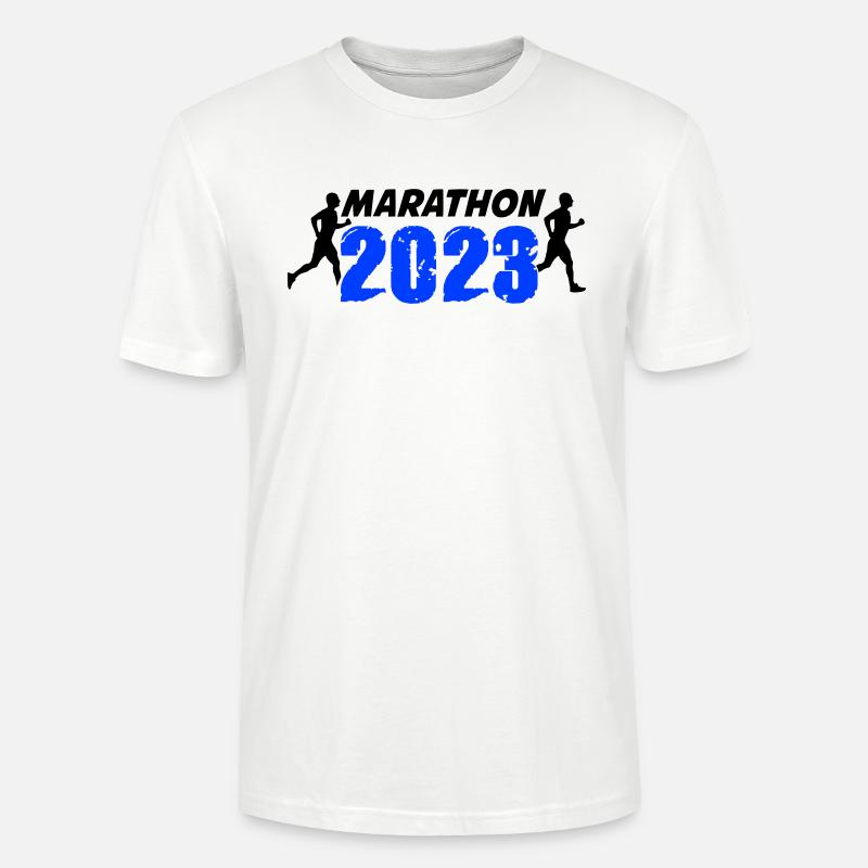 Marathon 2023 - Stanley/Stella Unisex Bio-T-Shirt CRAFTER - Weiß