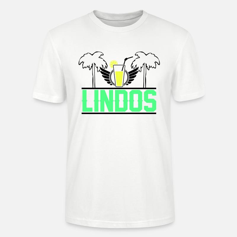 Lindos - Stanley/Stella CRAFTER Unisex Organic T-Shirt - white