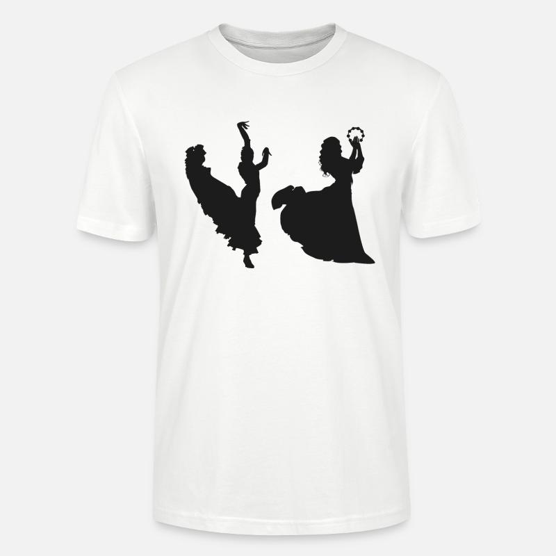 Dancing Dance Music - Stanley/Stella Unisex Bio-T-Shirt CRAFTER - Weiß
