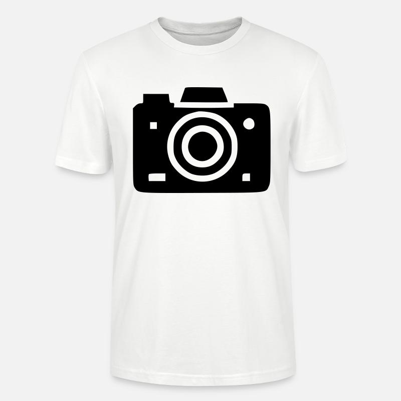 Kamera - Stanley/Stella Unisex Bio-T-Shirt CRAFTER - Weiß