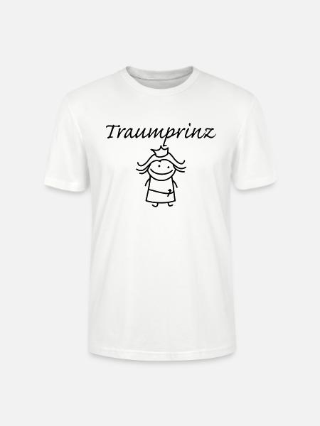 Traumprinz - Stanley/Stella Unisex Bio-T-Shirt CRAFTER - Weiß