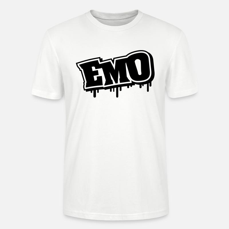 emo_graffiti_se1 - T-shirt bio CRAFTER Stanley Stella Unisexe - blanc