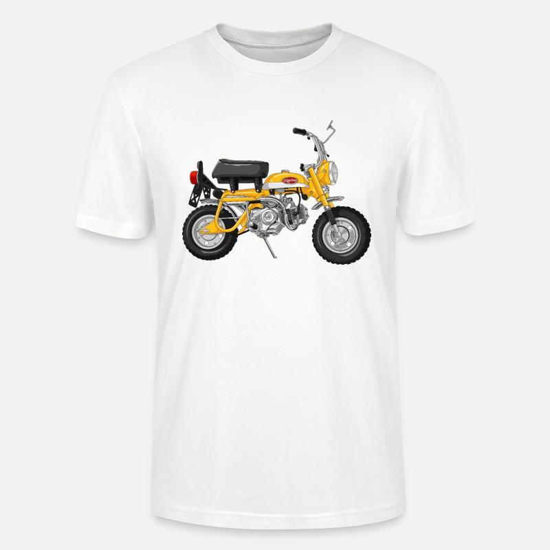 Monkey Z50A DE | mexican yellow - Stanley/Stella Unisex Bio-T-Shirt CRAFTER - Weiß