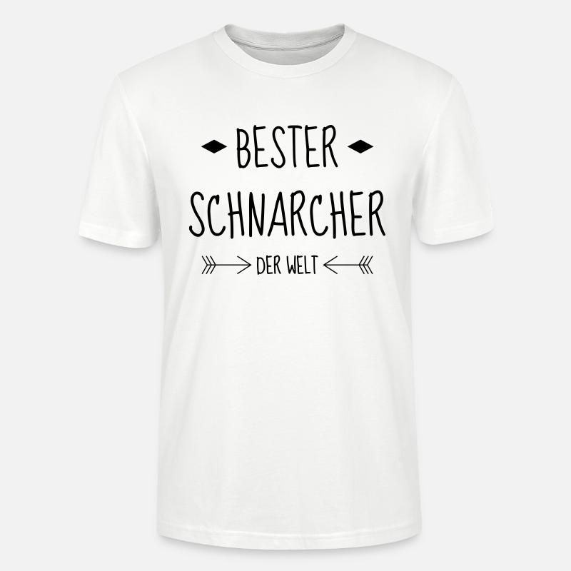 Ronfler / Ronfleur / Ronfleuse / Ronflement - T-shirt bio CRAFTER Stanley Stella Unisexe - blanc