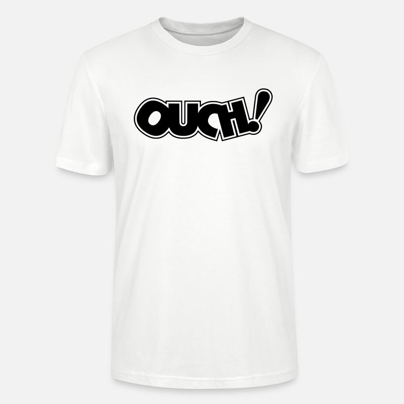 Comic Ouch Geschenk Geschenkidee - Stanley/Stella Unisex Bio-T-Shirt CRAFTER - Weiß