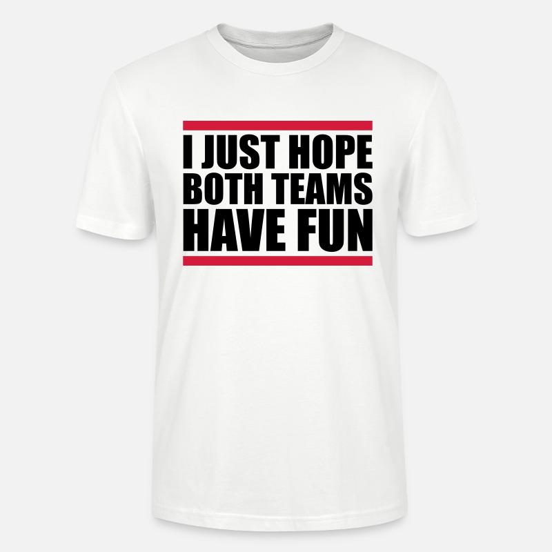 Both Teams Have Fun - Stanley/Stella Unisex Bio-T-Shirt CRAFTER - Weiß