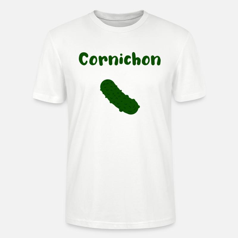 cornichon gewürzgurke - Stanley/Stella Unisex Bio-T-Shirt CRAFTER - Weiß