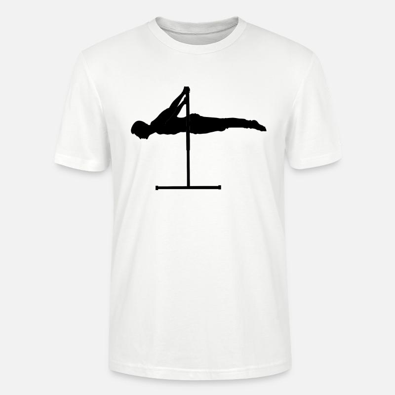 Backlever - Calisthenics - Stanley/Stella Unisex Bio-T-Shirt CRAFTER - Weiß