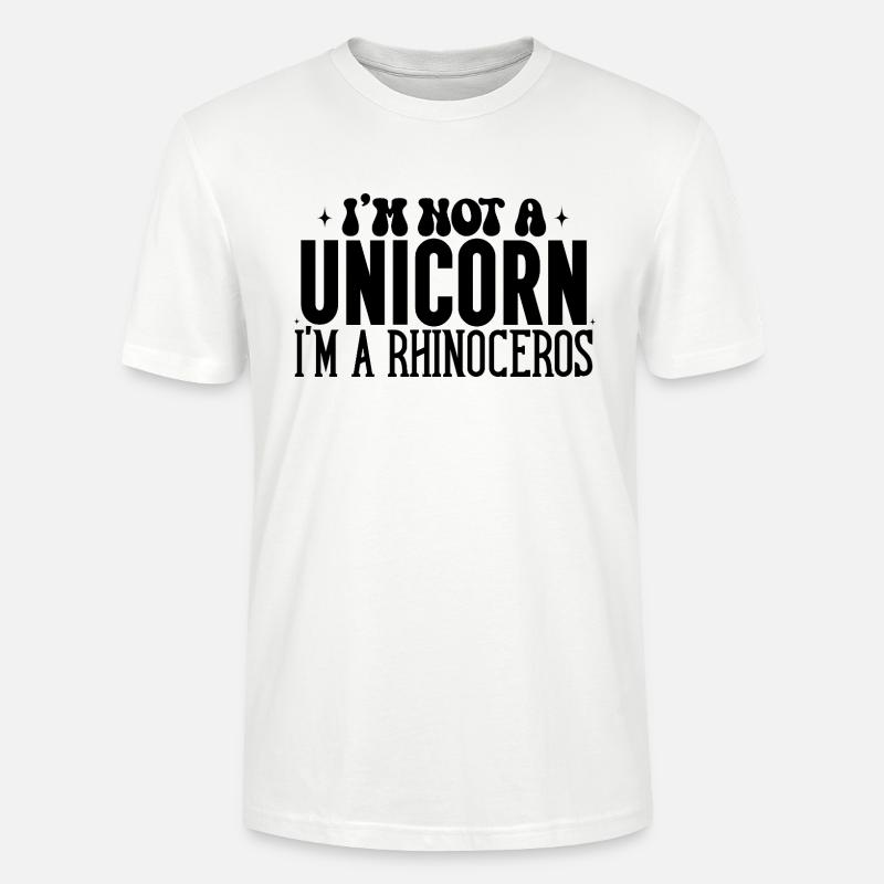 Unicorn - Stanley/Stella Unisex Bio-T-Shirt CRAFTER - Weiß