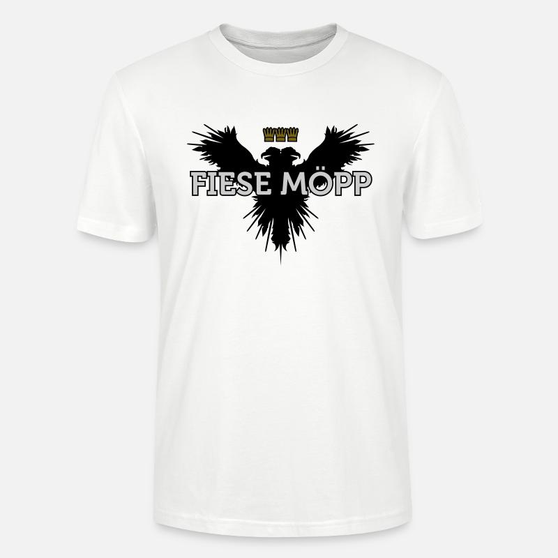 Fiese Mopp (Kölsch) - T-shirt bio CRAFTER Stanley Stella Unisexe - blanc