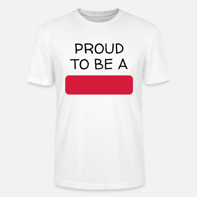 A Personnaliser / Custom / Customiser / Customize - T-shirt bio CRAFTER Stanley Stella Unisexe - blanc