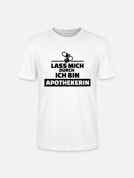 Apothekerin - Stanley/Stella Unisex Bio-T-Shirt CRAFTER - Weiß