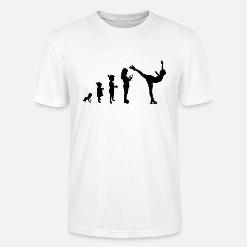 Evolution figureskating Ice 1 - Stanley/Stella Unisex Bio-T-Shirt CRAFTER - Weiß