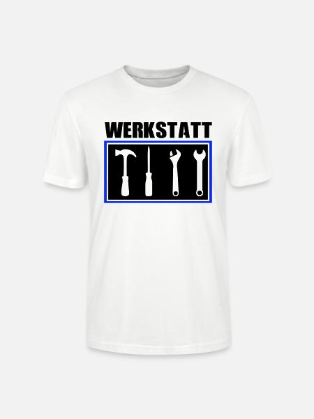 werkzeug werkstatt - Stanley/Stella Unisex Bio-T-Shirt CRAFTER - Weiß