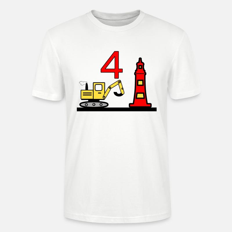 Bagger - Stanley/Stella Unisex Bio-T-Shirt CRAFTER - Weiß