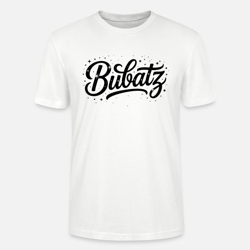 Bubatz - Funny Weed Quote Tshirt - Stanley/Stella Unisex Bio-T-Shirt CRAFTER - Weiß