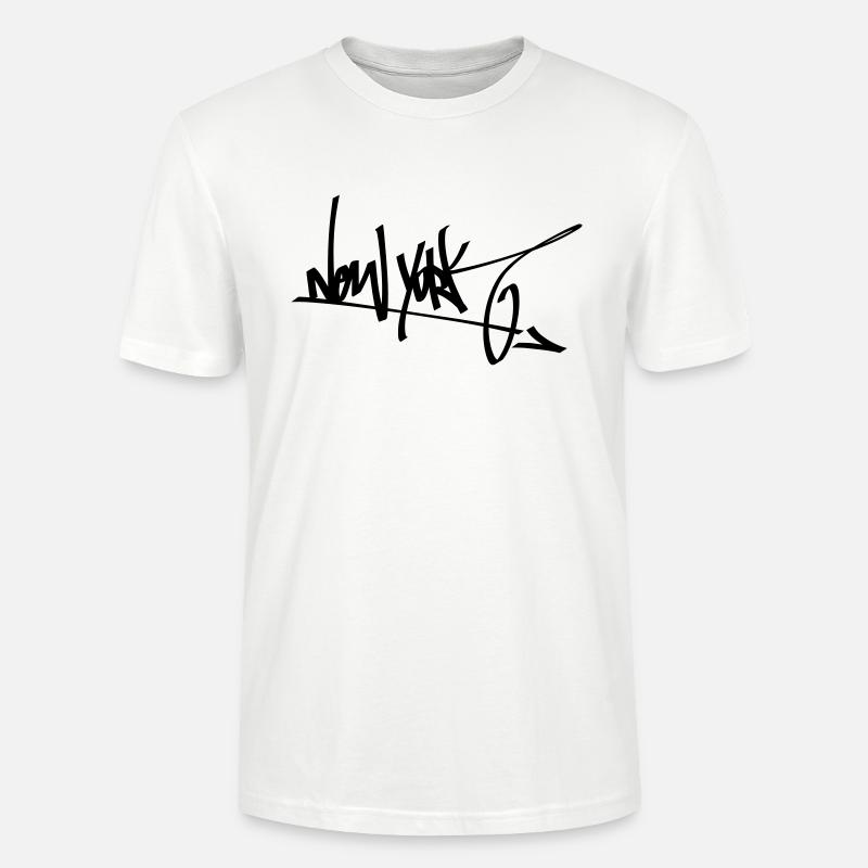 graffity new york 01 - Stanley/Stella Unisex Bio-T-Shirt CRAFTER - Weiß