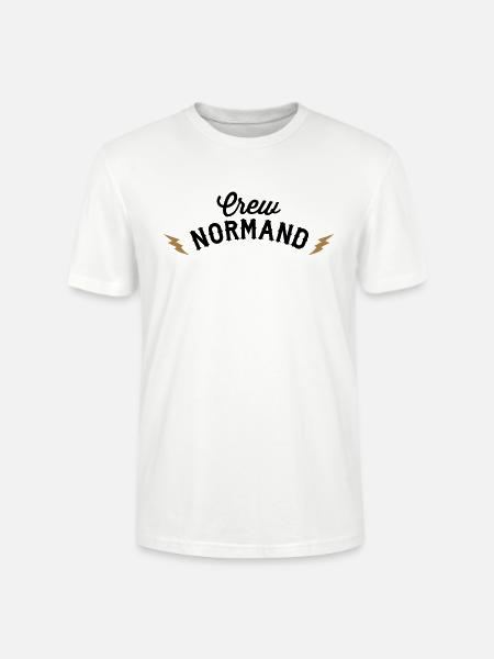 United Normandy - T-shirt bio CRAFTER Stanley Stella Unisexe - blanc