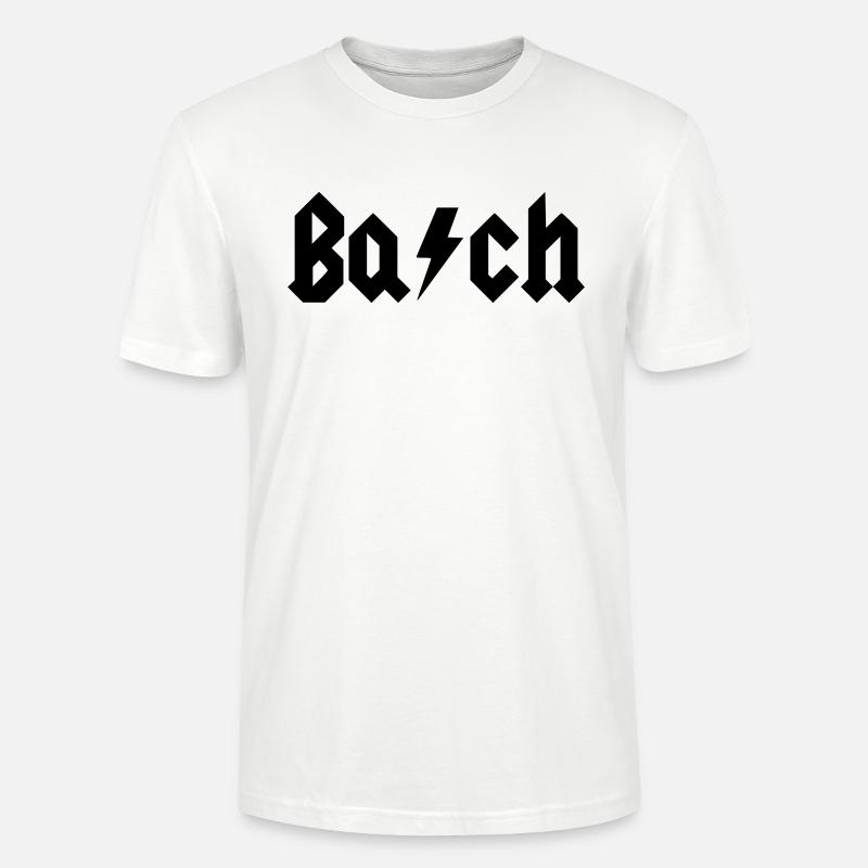 BACH! Geschenk Idee - Stanley/Stella Unisex Bio-T-Shirt CRAFTER - Weiß