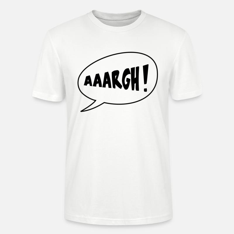AAARGH! - Stanley/Stella Unisex Bio-T-Shirt CRAFTER - Weiß