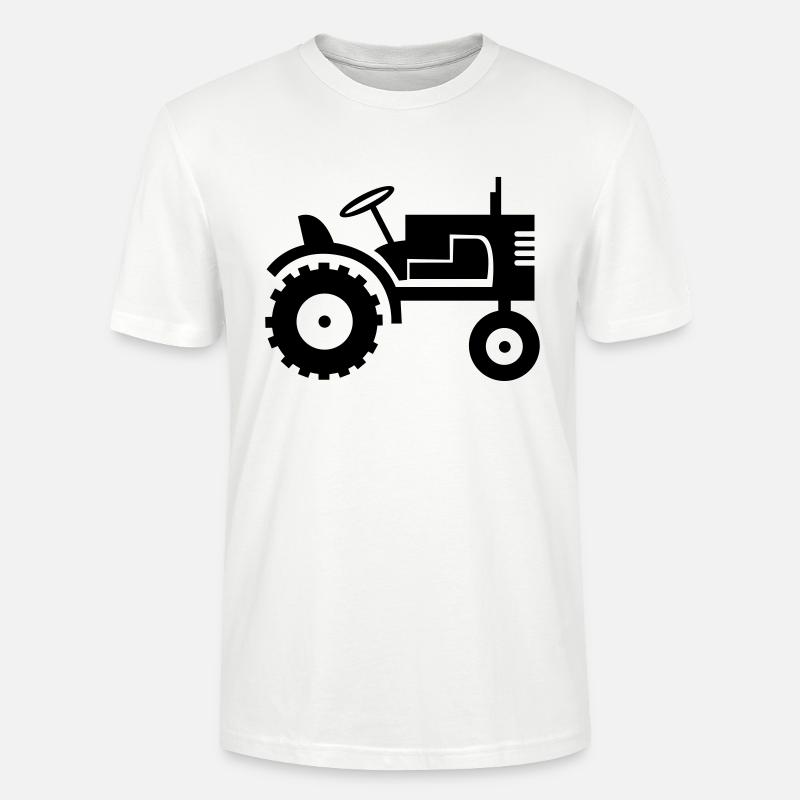 traktor_01 - T-shirt bio CRAFTER Stanley Stella Unisexe - blanc