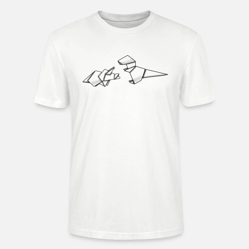 Dino-Freunde - Stanley/Stella Unisex Bio-T-Shirt CRAFTER - Weiß