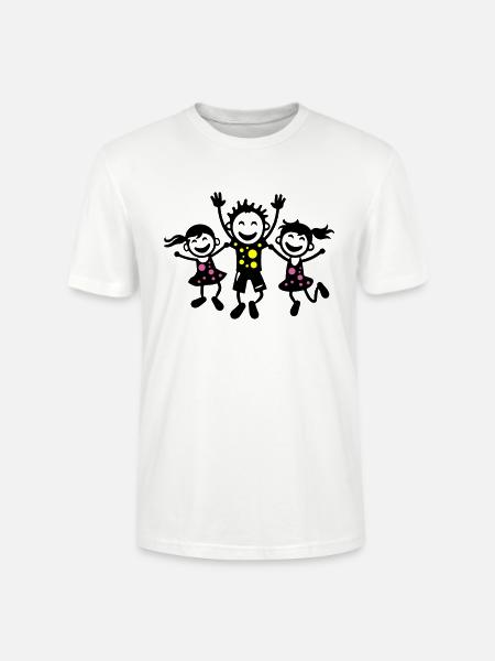 Kids Joy Kindergarten Group - Stanley/Stella CRAFTER Unisex Organic T-Shirt - white