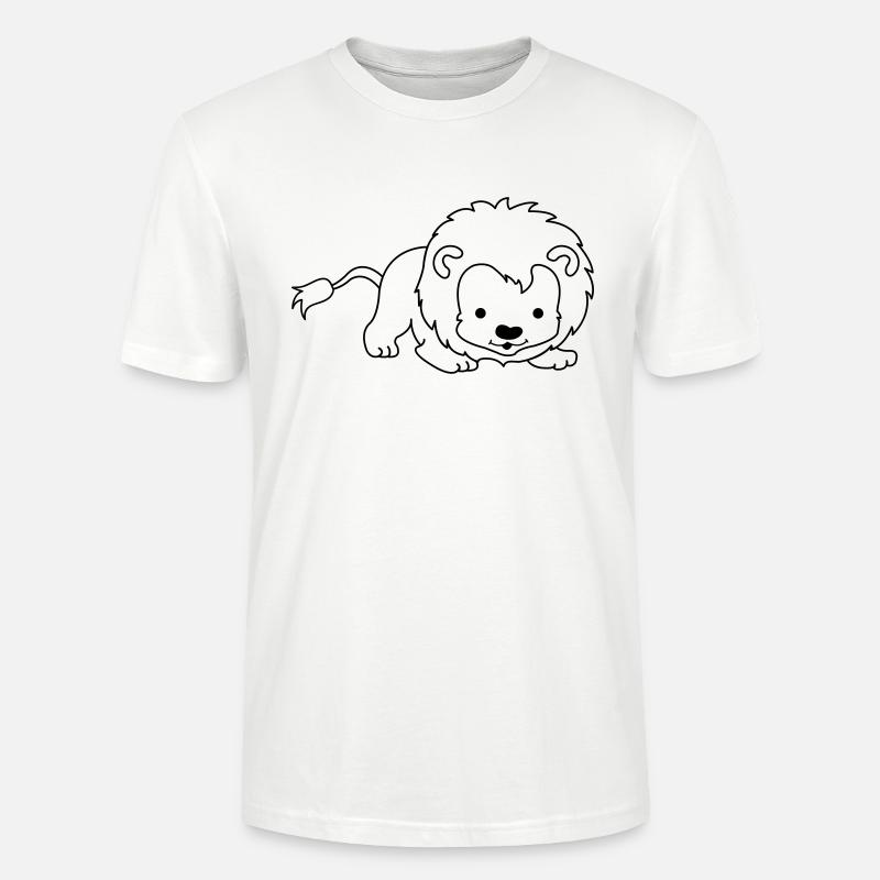 kleiner_loewe_01 - Stanley/Stella Unisex Bio-T-Shirt CRAFTER - Weiß