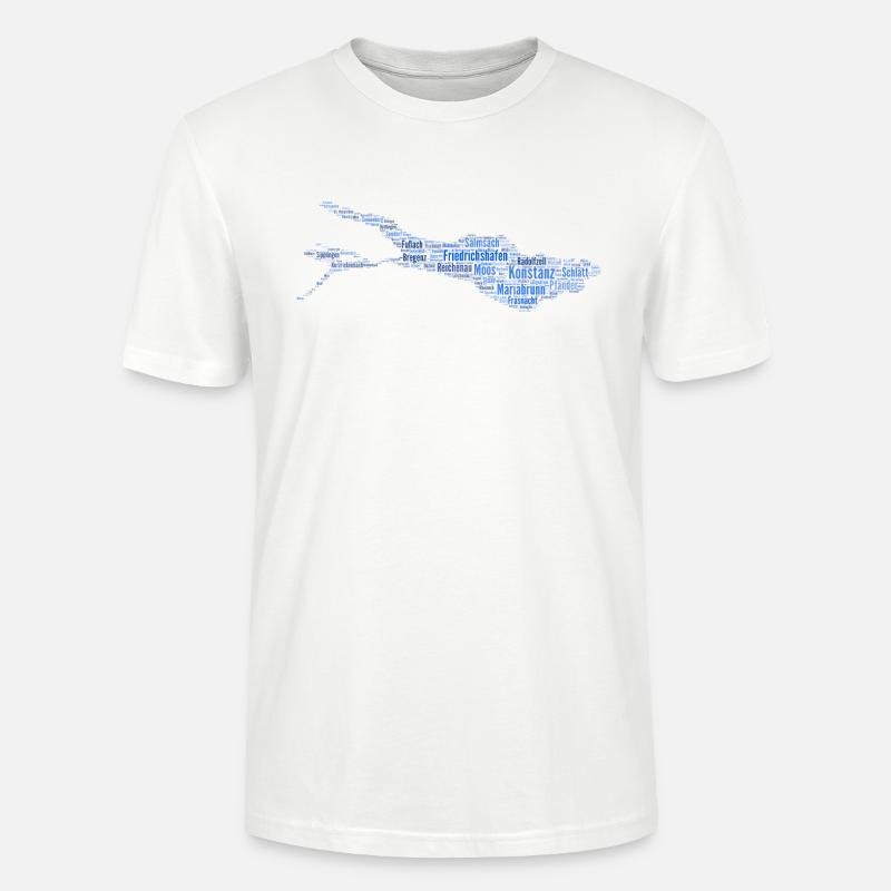 Bodensee | Wolke - Stanley/Stella Unisex Bio-T-Shirt CRAFTER - Weiß