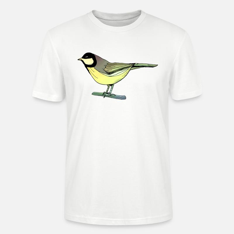 Vogel - Stanley/Stella Unisex Bio-T-Shirt CRAFTER - Weiß