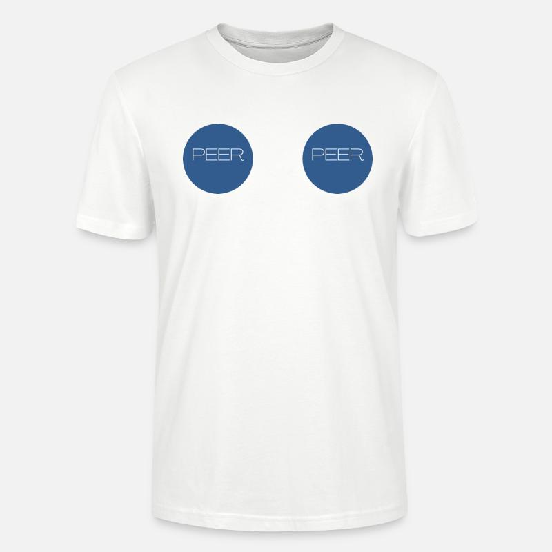peer to peer - Stanley/Stella Unisex Bio-T-Shirt CRAFTER - Weiß